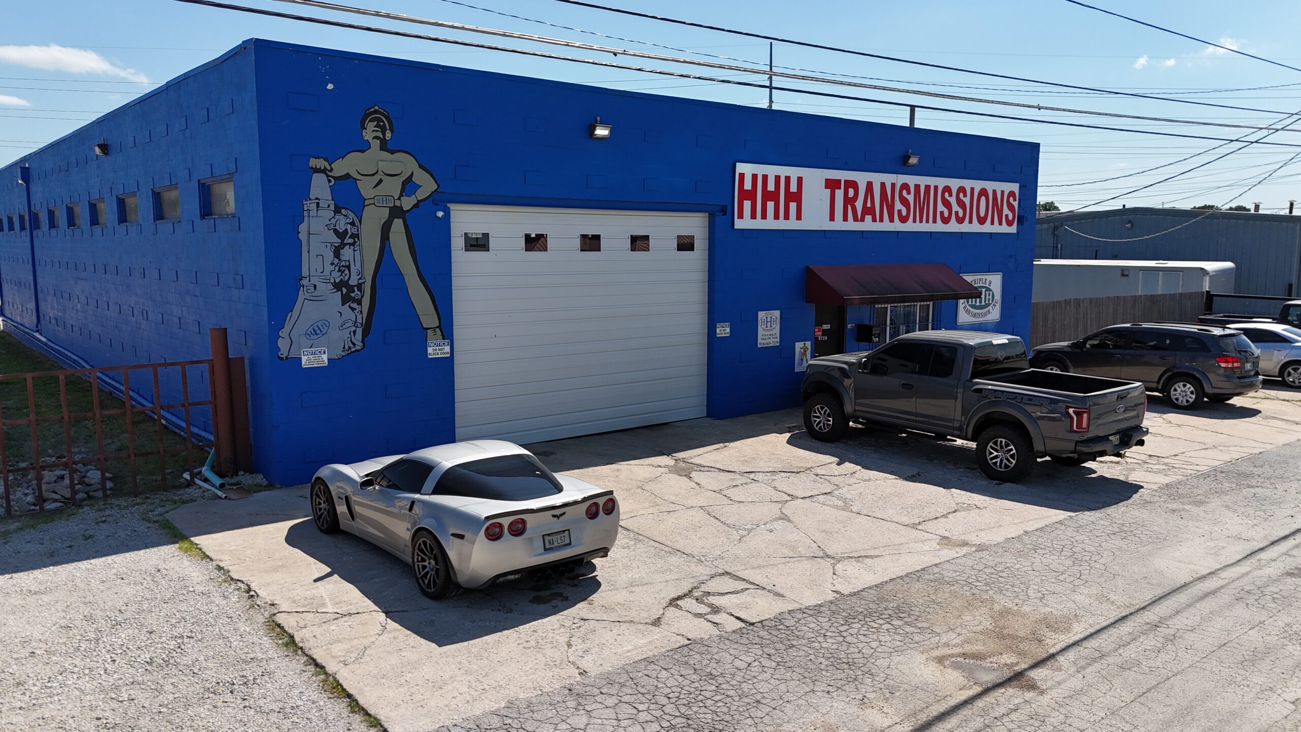 HHH Transmission Tulsa location exterior